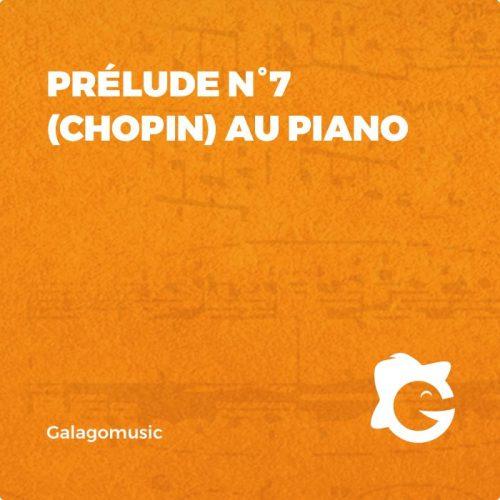 Musique Classique - Prélude n°7 en La Majeur de Chopin Tuto Piano
